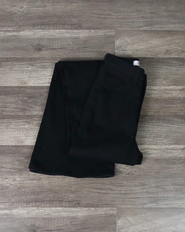 FINAL SALE - High Rise Flare Jeans in Black